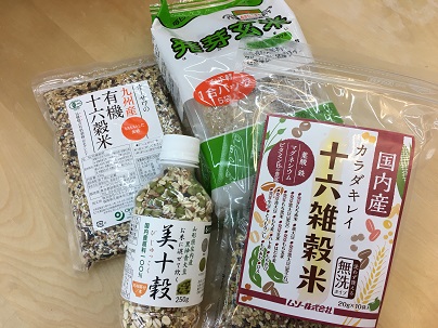 自然食品紹介！　雑穀米の食べ方