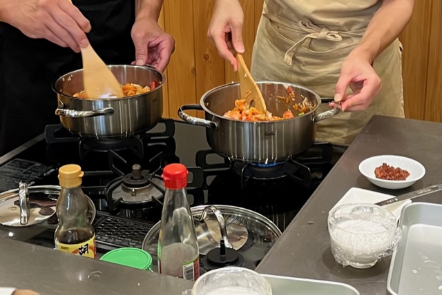 野菜を炒める順番にも意味があるんですって！ - ファーマシー木のうた